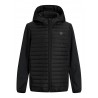 JACK & JONES Junior Quiltet Overgangs Jakke - Sort
