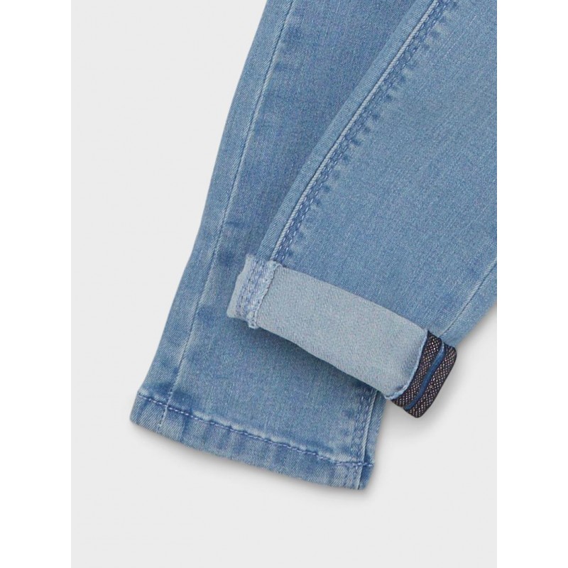 NAME IT KIDS POLLY SKINNY-FIT JEANS - LIGHT BLUE DENIM