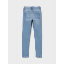 NAME IT KIDS POLLY SKINNY-FIT JEANS - LIGHT BLUE DENIM