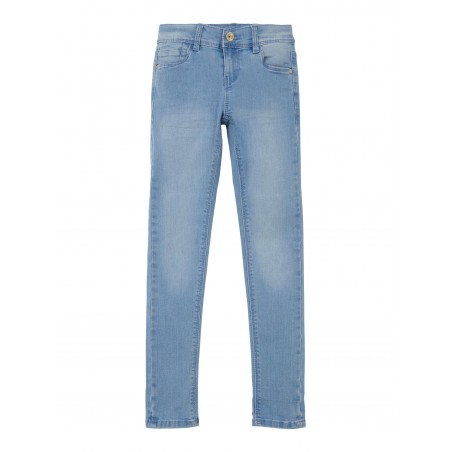 NAME IT KIDS POLLY SKINNY-FIT JEANS - LIGHT BLUE DENIM