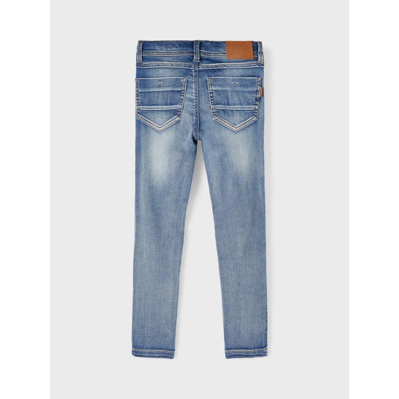 NAME IT KIDS THEO SWEAT-JEANS - MEDIUM BLUE DENIM