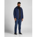 JACK & JONES PLUS Langærmet Hør Skjorte - Sort