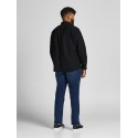 JACK & JONES PLUS Langærmet Hør Skjorte - Sort