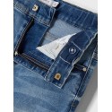 NAME IT Kids Salli Højtaljede Jeans - Medium Blue Denim