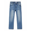 NAME IT Kids Salli Højtaljede Jeans - Medium Blue Denim