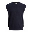 JACK & JONES Landra Strik Vest Med Struktur - Maritim Blue