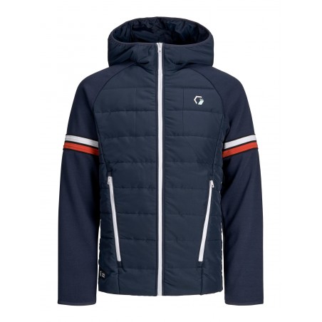 Jack & Jones Plus Logan hybrid jakke - Navy Blazer
