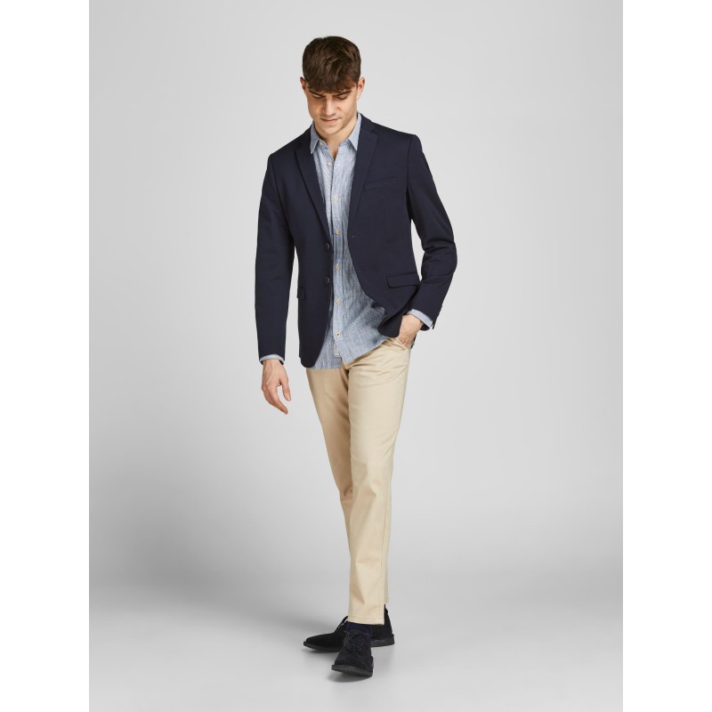 KØB JACK & JONES TRAVEL BLAZER | Online Salg Eller Butik | Navy Blazer