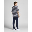 JACK & JONES Blawarren Crew T-shirt - Perfect Navy