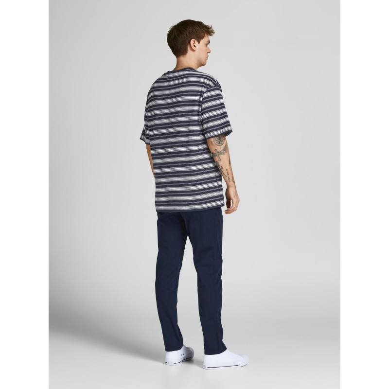 JACK & JONES Blawarren Crew T-shirt - Perfect Navy
