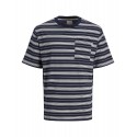 JACK & JONES Blawarren Crew T-shirt - Perfect Navy