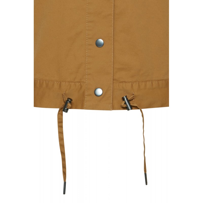 Køb Kort FRANSA Lærreds Jakke| Stort Udvalg Dametøj