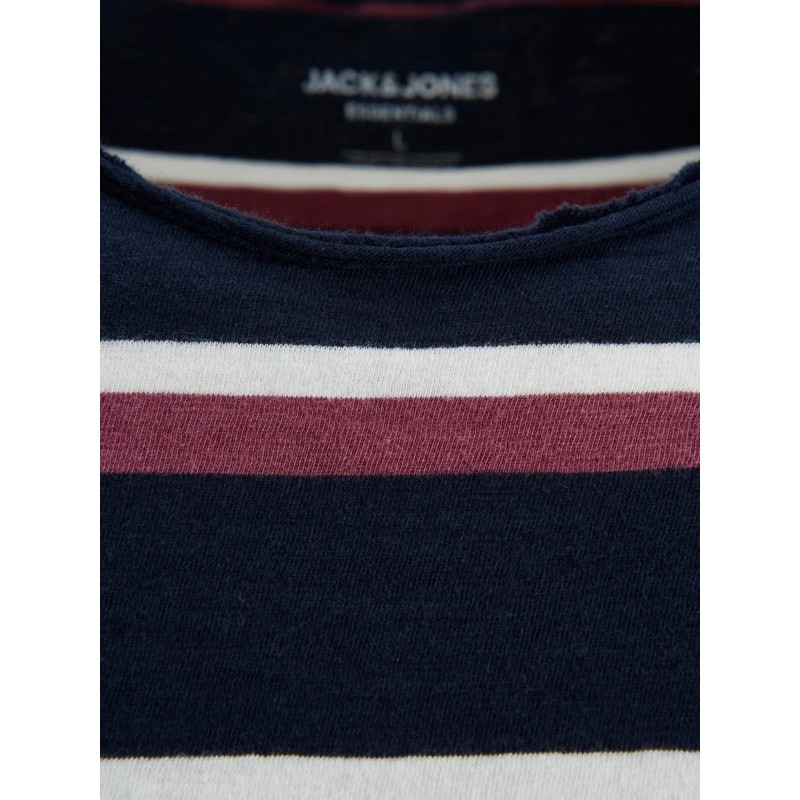 JACK & JONES  2022 Kollektion | Stribet T-shirt Økologisk | Online