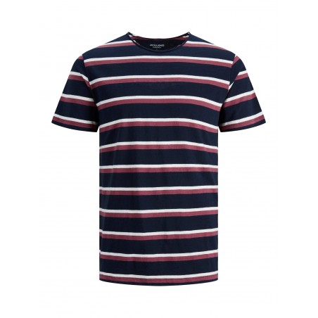 JACK & JONES  2022 Kollektion | Stribet T-shirt Økologisk | Online