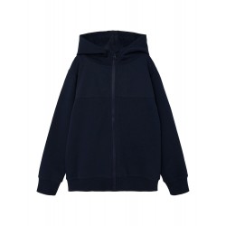 NAME IT KIDS DALTON L/S LYNLÅS-HOODIE - DARK SAPPHIRE