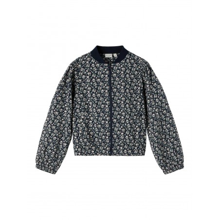 KØB NAME IT KIDS Vinaya Bomber Jakke  - DARK SAPPHIRE | Thebestbuy.dk
