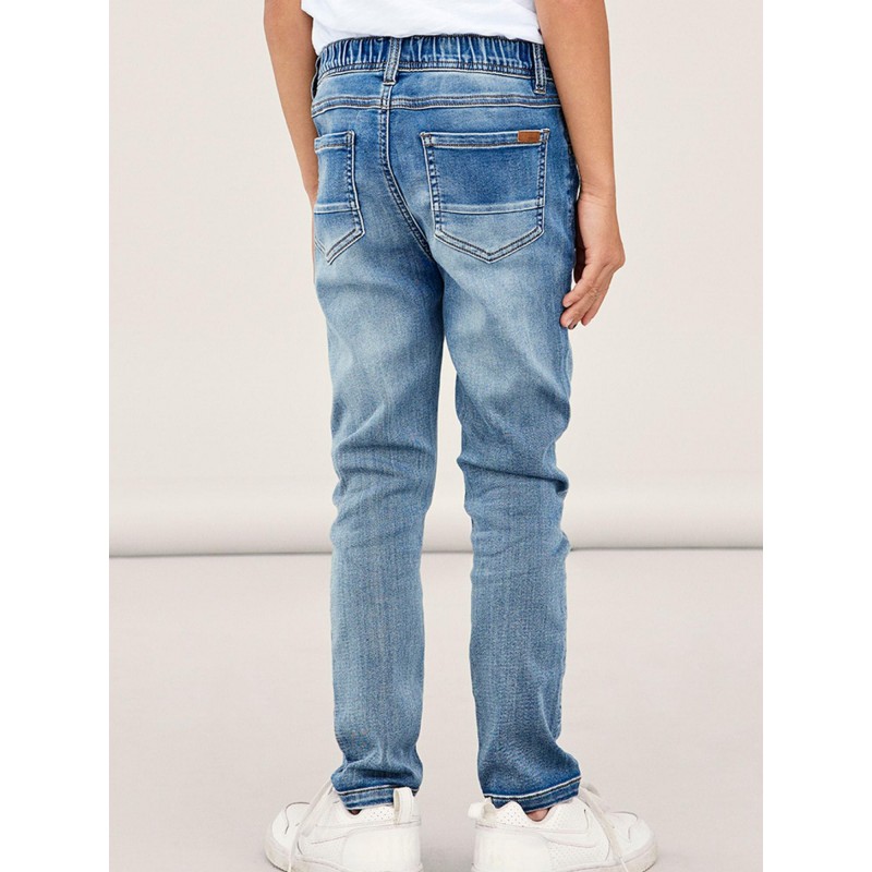 NAME IT denim sweat bukser | Bløde jeans i regular fit | STORT udvalg