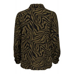 ONLY L/S Skjorte - Dark Olive