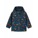 NAME IT MINI MALFA SOFTSHELL JAKKE TRAKTOR- MOONLIT OCEAN