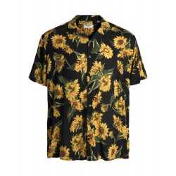 JACK & JONES Plus Size hawaiiskjorte - Sort