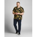 JACK & JONES Plus Size hawaiiskjorte - Sort