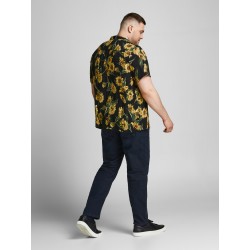 JACK & JONES Plus Size hawaiiskjorte - Sort