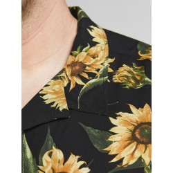 JACK & JONES Plus Size hawaiiskjorte - Sort