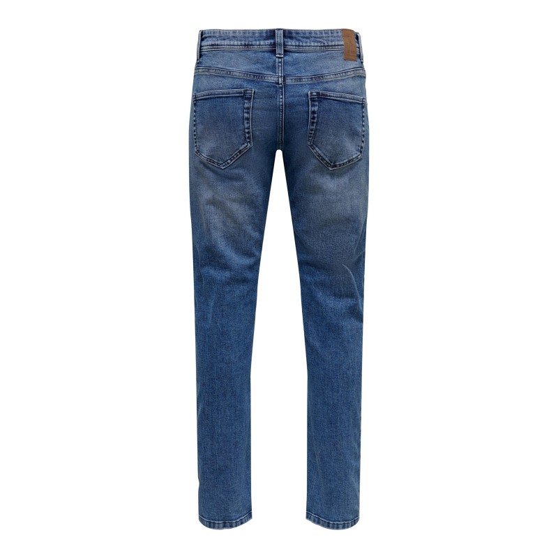 Only & Sons Weft Regular Fit Jeans - Blue Denim