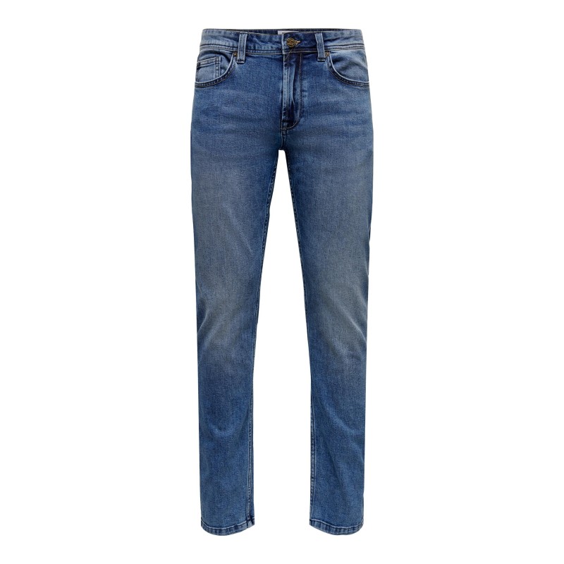 Only & Sons Weft Regular Fit Jeans - Blue Denim