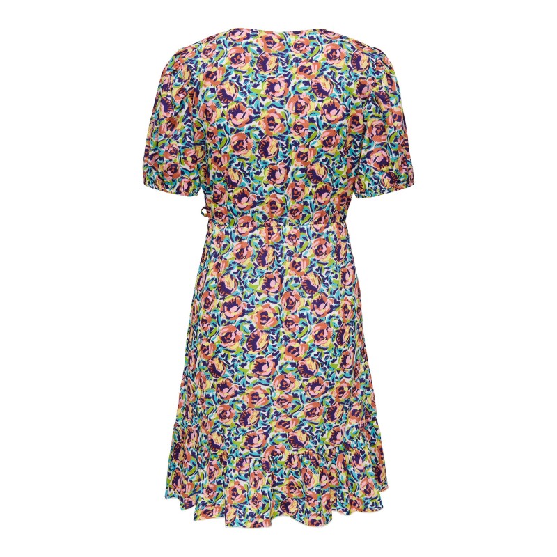 JDY Maria wrap kjole - Cloud dancer