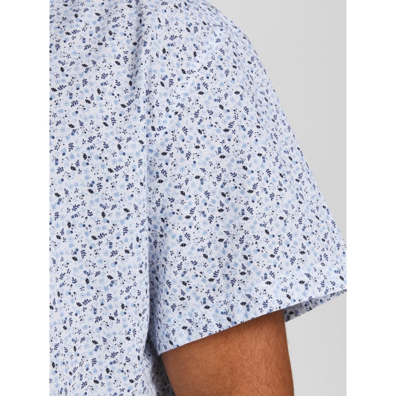 JACK & JONES Plus Blackpool Hør skjorte - Hvid