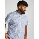 JACK & JONES Plus Blackpool Hør skjorte - Hvid