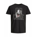 JACK & JONES Plus kortærmet T-shirt - sort
