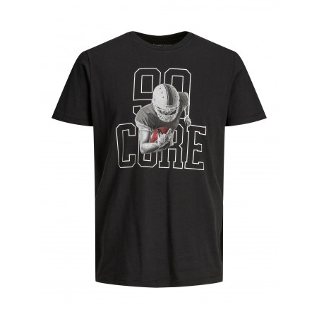 JACK & JONES Plus kortærmet T-shirt - sort