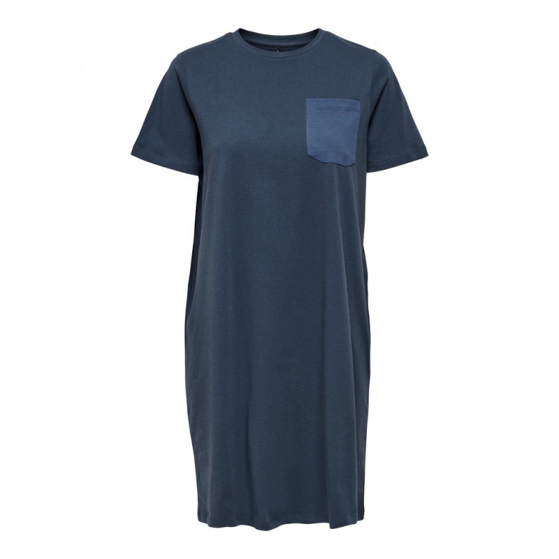 Only Emelie s/s natkjole - Ombre blue