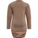Hummel Mulle langærmet Bodystocking - Beaver Fur
