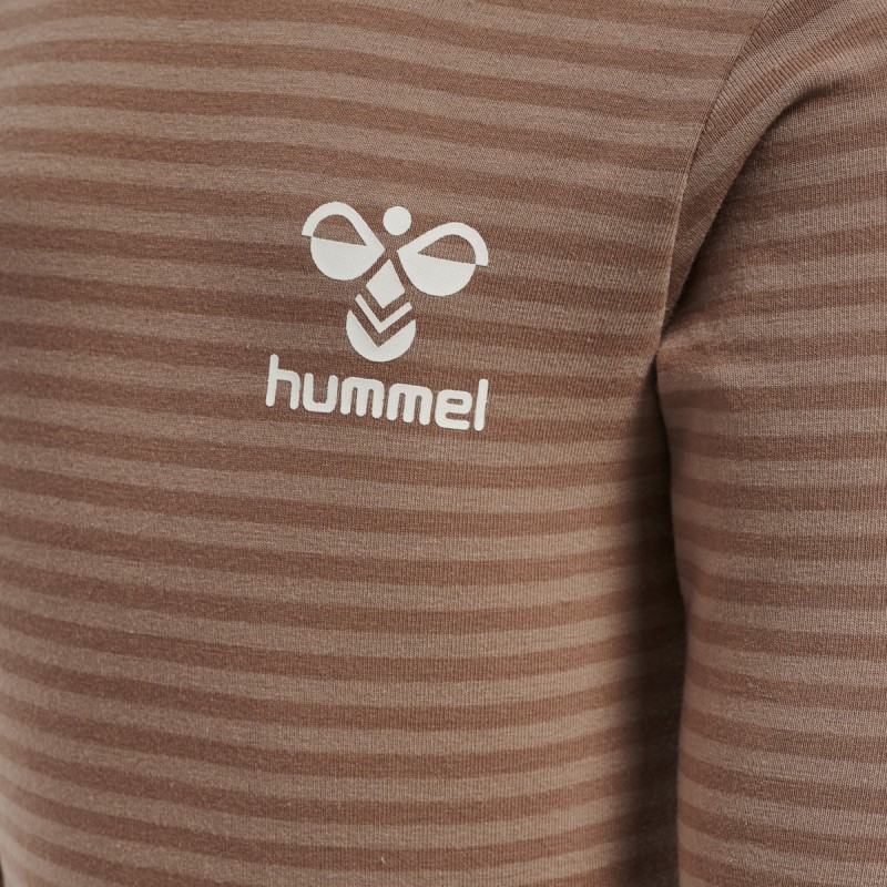 Hummel Mulle langærmet Bodystocking - Beaver Fur