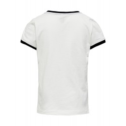 Kids Only Ginna Feelin' groovy T-shirt - Cloud dancer