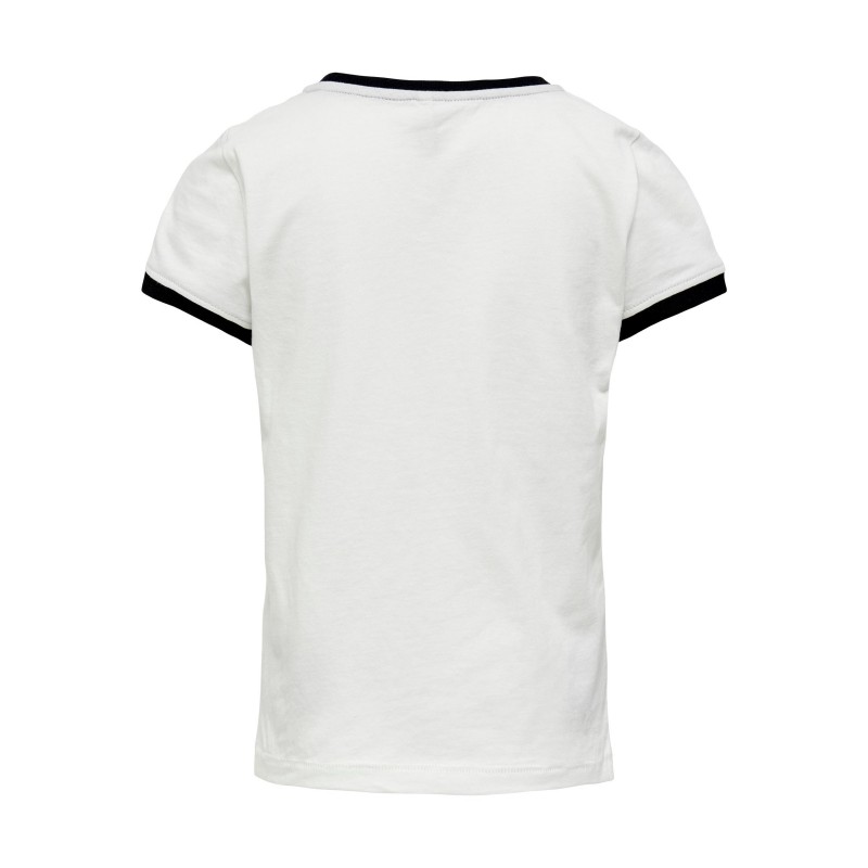 Kids Only Ginna Feelin' groovy T-shirt - Cloud dancer