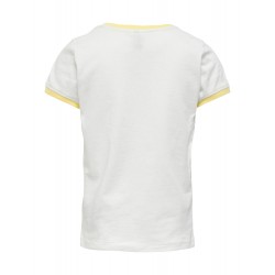 KIDS ONLY Ginna Breaking Hearts T-shirt - Cloud dancer