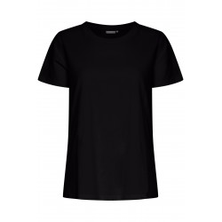 FRANSA Shoulder T-shirt - Sort