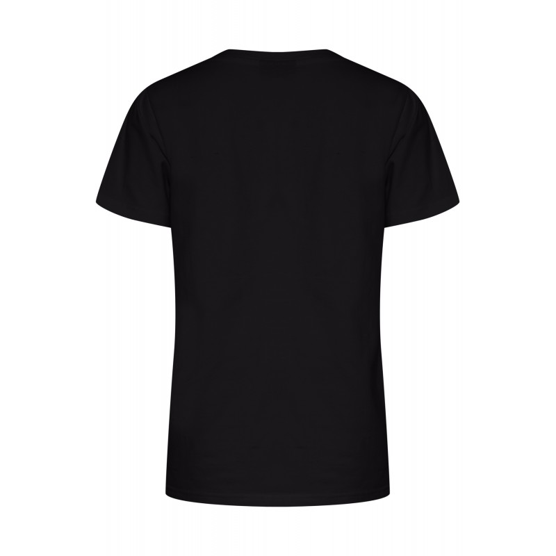 FRANSA Shoulder T-shirt - Sort