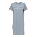 Only Emelie s/s natkjole - Blue fog