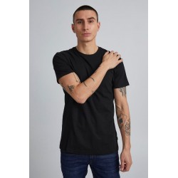 Solid basic T-shirt - Sort