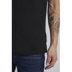 Solid basic T-shirt - Sort