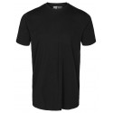 Solid basic T-shirt - Sort