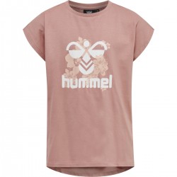 Hummel Azra kortærmet T-shirt - Ash Rose