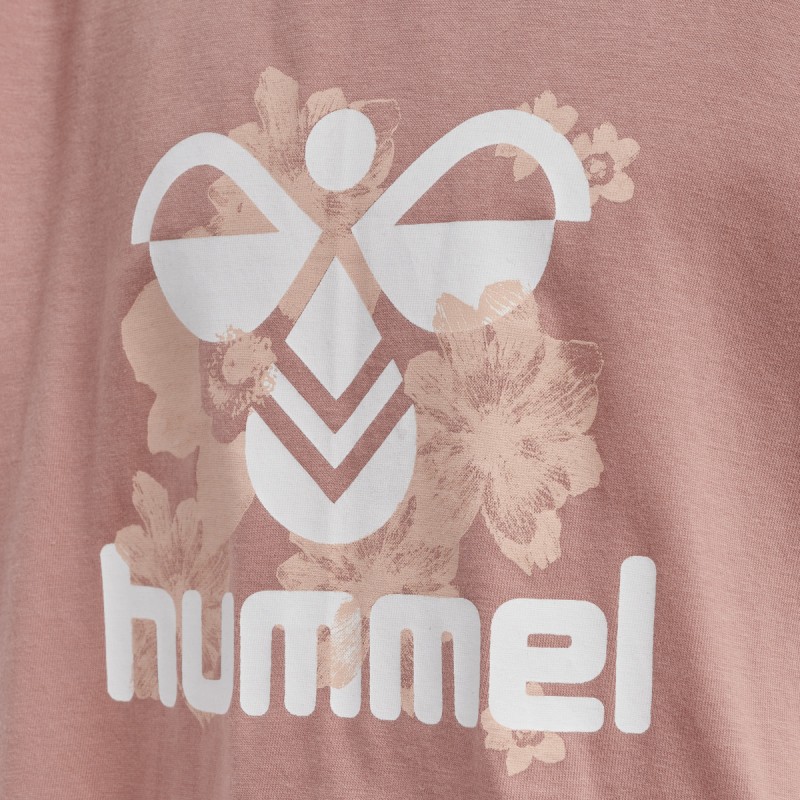 Hummel Azra kortærmet T-shirt - Ash Rose