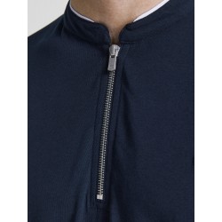JACK & JONES Spring Polo M. lynlås - New Navy