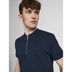 JACK & JONES Spring Polo M. lynlås - New Navy
